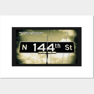 North 144th Street, Shoreline, WA by MWP Posters and Art